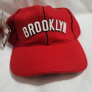 NEW Brooklyn Royal Giants Negro League Baseball museum fitted cap Red
